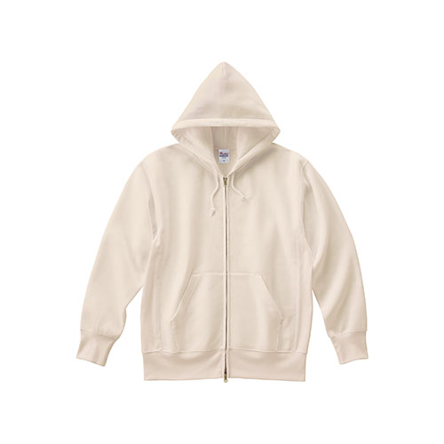 12.0オンス裏起毛ヘビージップパーカー